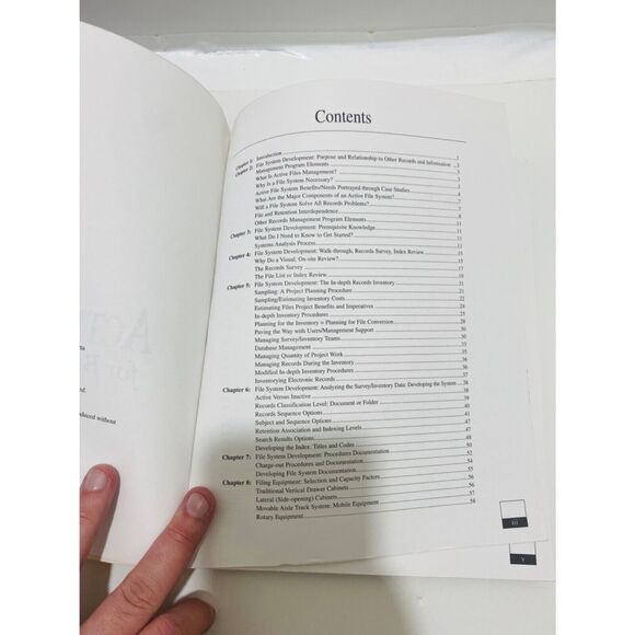 Active Filing for Business Records by Ann Bennick Softcover Educational Book - Picture 9 of 12